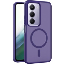 Fuchsia Xiaomi Redmi 15 4g ile Uyumlu Jota Magneticsafe Kapak - Derin Mor