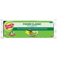 Scotch Brite Yeşil Klasik Sünger Tırnak Koruyuculu 4'lü