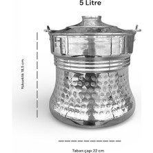 5 Litre Alüminyum Yoğurt Mayalama Kabı, Sağlıklı ve Dayanıklı Tasarım