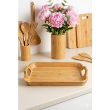 Şık Dikdörtgen Tepsi, Geniş ve Kullanışlı Tasarım