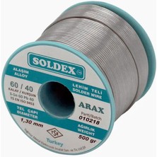 Arax 60-40 Lehim Teli 500 gr 1 mm - Sn:60 / Pb:40