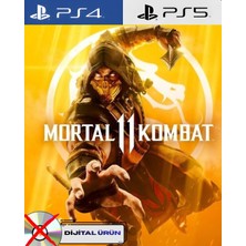 Sony Mortal Kombat 11 Dijital Ürün PS4 PS5 Spor Oyunu Tek Oyuncu Desteği ile Uyumlu