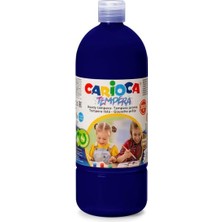 Ecosell Tempera Süper Yıkanabilir Koyu Mavi 1000 Ml.