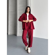 Ella Stylee Gömlek Pantolon Keten Ikili Takım