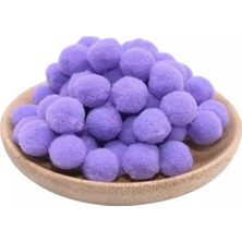 2 cm Peluş Ponpon 200 Adet (Paket) – El Sanatları, Okul ve Hobi Çalışmaları Için