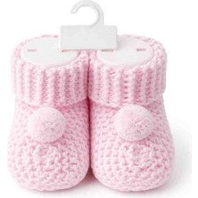 Tiasis Örme Ponponlu Bebek Patik>yenidogan