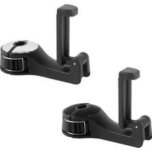 Avcı Teknoloji Market Araç Koltuk Başlığı Askı Aparatı Arka Koltuk Telefon Çanta Poşet Tutucu