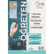 Gür Yayınları Güray Küçük Öğreten Matematik Fasikülleri - 1. Dereceden Denklemler, Reel Eşitsizlik - Sıralama Mutlak Değer Konu Anlatımlı [paperback] Güray Küçük