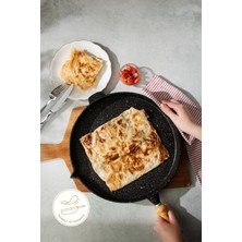 36 cm Alüminyum Döküm Gözleme Tavası, Dayanıklı ve Şık Tasarım