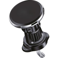 Avcı Teknoloji Market Araç Havalandırma Manyetik Telefon Tutucu 360° Döner Mıknatıslı Telefon Tutucu
