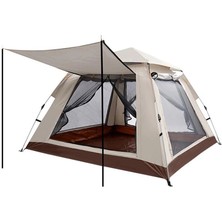 Tam 4 Kişilik 210 x 210 x 140 cm 210D Oxford Kumaş Çadır