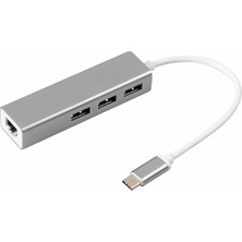 ZR115 Type-C Ethernet Macbook Çevirici 3.0