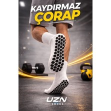 Uzn Socks Kaydırmaz Taban Spor Çorap – Unisex Performans Çorabı (1 Çift)