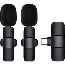 ZR106 K9 Ikili Type-C Mikrofon