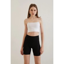 Spesniks Şort Tayt-Siyah