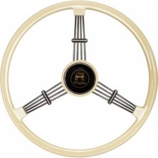 Gümrük Bey Flat 4 Ivory Banjo Direksiyon | Klasik Vw - Porsche Retro Steering Wheel Direksiyon Simidi