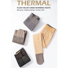 Çalıkuşu Termal Içi Peluş Kilotlu Çorap Tayt