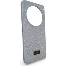 Epro Xiaomi Redmi 14C Uyumlu Simli Taşlı Işıltılı Kamera Koruma Çıkıntılı Içi Kadife Lüks Kılıf