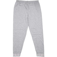 Gümüş İç Giyim Bayan Gri Dantelli Tayt