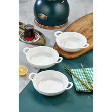 3'lü Porselen Oval Meze ve Servis Kasesi Seti, Şık Sunumlar