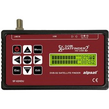 Derin Stok Satfinder 2 Hd+ LCD Ekran Digital Uydu Yön Bulucu