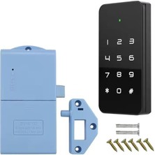 Derin Stok PM-26728 Rfıd ve Tuş Panelli Dijital Elektronik Kapı Dolap Kilidi (2'li Paket)