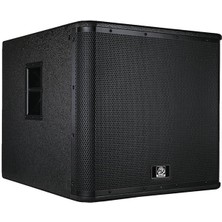 Derin Stok Shile KW181S 18" 2200 Watt Profesyonel Aktif Kabin Subwoofer Subbass