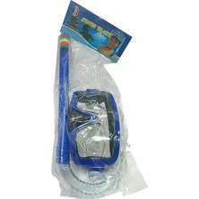 Mustran Çocuk Panoramik Geniş Görüşlü Maske Şnorkel Deniz Havuz Dalış Seti Küçük-Orta Boy