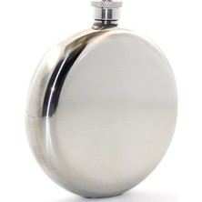Derin Stok Paslanmaz Çelik Yuvarlak 8 Oz Tekli Matara ALK2677