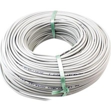 Derin Stok 3 Telli 1 Hat 1 Çift 100 Metre Telefon Hat Kablosu (1*2+1*0.50)