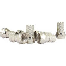 Derin Stok F Konnektör RG58 Mini Kablo Için Ince 100'LÜ Paket