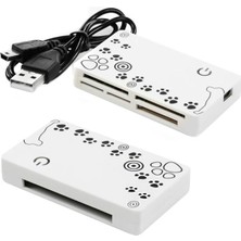 Derin Stok Narita HT-02A USB 2.0 Support Sd-Mmc-Mini Sd-T Flash-Ms-Ms All In One Çoklu Kart Okuyucu