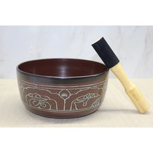 Derin Stok Pirinç Meditasyon Çanı Model 1