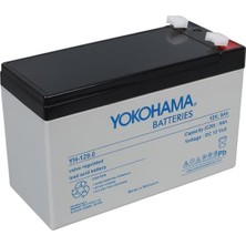 Derin Stok Yokohama YH-129.0 12 Volt - 9 Amper Akü (150X65X90 Mm)