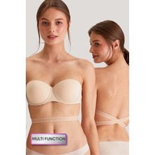 Tusebu 2’li Multi Function Straplez Sütyen (Ten)