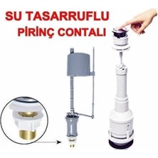 Derin Stok Klozet Sifon Basmalı Rezervuar Iç Takım Su Tasarruflu