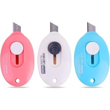 Derin Stok PM-14375 Çelik Bıçaklı Mini Tekli Falçata Maket Bıçağı