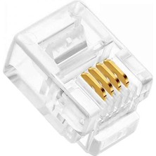 Derin Stok Telefon Soketi 6p/4c (100'LÜ Paket)