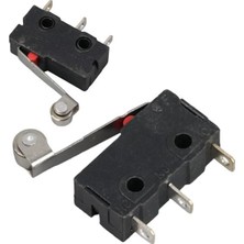 Derin Stok IC-168 / KW4-Z5F Micro Switch Lehim Bacak Makaralı 5A/250VAC