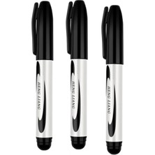 Derin Stok 3 Adet Siyah Koli Kalemi - Çuval- Tahta Kalemi