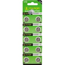 Derin Stok Buton Pil - Saat Lazer Hesap Makinesi Pili 10LU Paket AG10 - LR1130H - 389A -1.55V