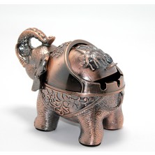 Derin Stok Metal Fil Figürlü Küllük Model 2