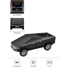 Derin Stok D68 Cyber Model Araba Tasarımlı Bluetooth Hoparlör 15W Güçlü Ses Rgb LED /tws/usb Siyah