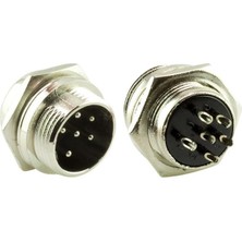 Derin Stok Mayk 6 Pinli Erkek Şase Fişi