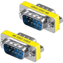 Derin Stok PM-1944 VGA Erkek-Erkek (M2M) 15 Pin Çevirici Ara Adaptör