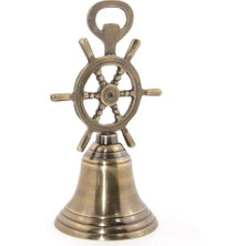 Derin Stok Pirinç Dümenli El Çanı NI5614