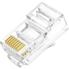 Derin Stok Rj 45 Cat6 Soket 8p/8c (100 Adet)
