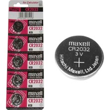 Derin Stok Maxell Cr 2032 Lithıum Pil 5'li Paket