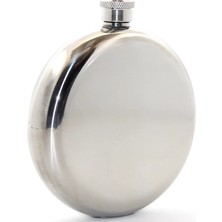 Derin Stok Paslanmaz Çelik Yuvarlak 8 Oz Tekli Matara ALK2677