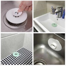 Derin Stok Vakumlu Lavabo Süzgeci - Tahliye ve Durdurma Süzgeci